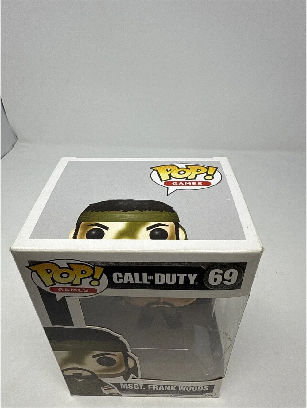 Funko Pop! Vinyl MSGT Frank Woods #69 GameStop Exclusive Call of Duty Vaulted